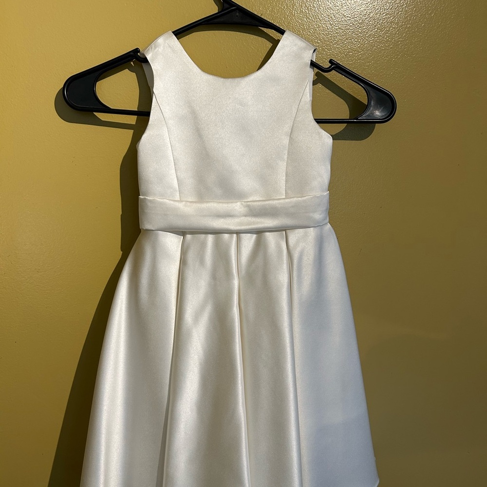 Kid’s Satin Flower Girl Dress - Size 2T